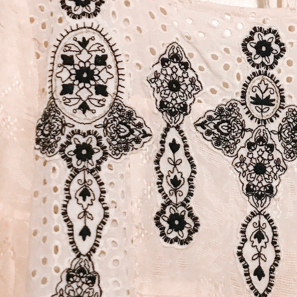 Free People Embroidered Jacquard blouse - Picture 5 of 6